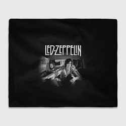 Плед флисовый Led Zeppelin, цвет: 3D-велсофт