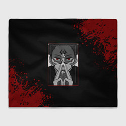 Плед флисовый МАГИЧЕСКАЯ БИТВА SUKUNA, цвет: 3D-велсофт