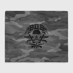 Плед флисовый Воздушно десантные войска, цвет: 3D-велсофт