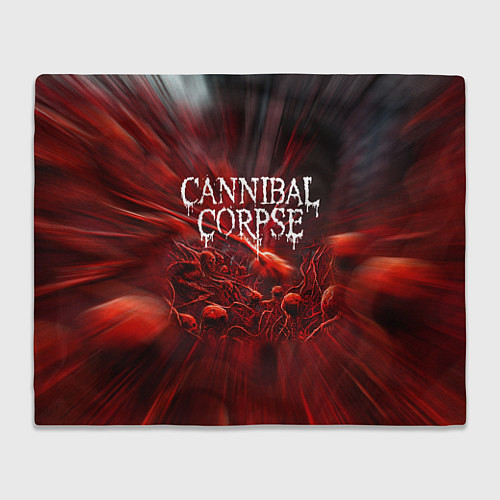 Плед Blood Cannibal Corpse Труп Каннибала Z / 3D-Велсофт – фото 1