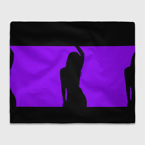 Плед Тень танцующей девушки / 3D-Велсофт – фото 1