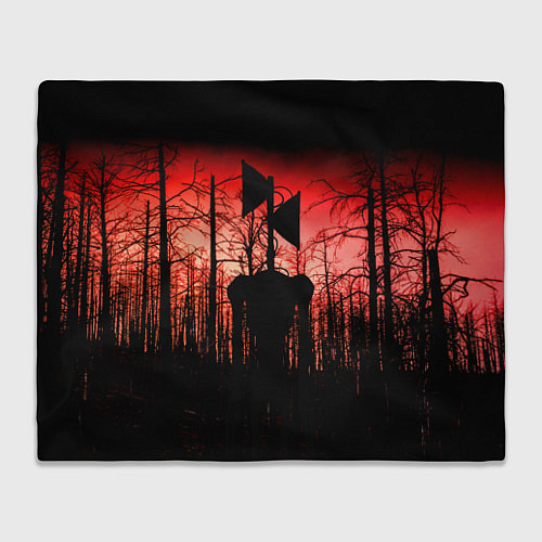 Плед Сиреноголовый Кровавый Лес / 3D-Велсофт – фото 1