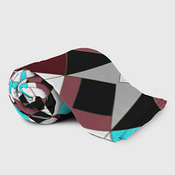 Плед флисовый Геометрический узор, цвет: 3D-велсофт — фото 2