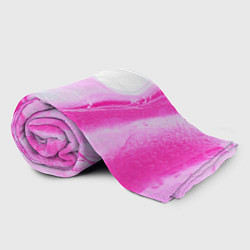 Плед флисовый Жидкий пурпур, цвет: 3D-велсофт — фото 2