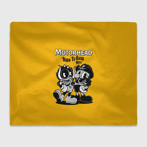 Плед Motorhead x Cuphead / 3D-Велсофт – фото 1