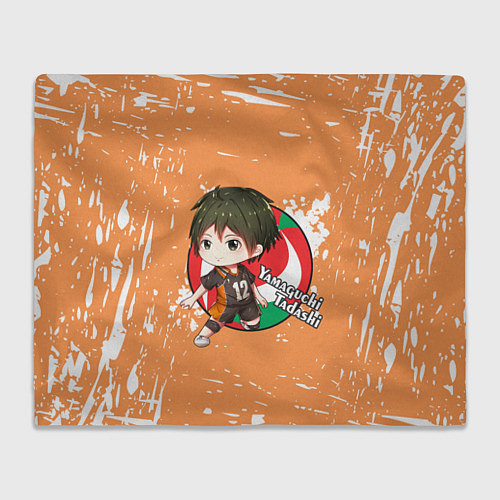 Плед Yamaguchi Tadashi Haikyu Волейбол Z / 3D-Велсофт – фото 1