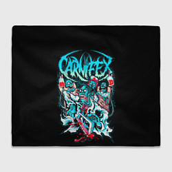 Плед флисовый Carnifex, цвет: 3D-велсофт
