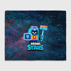 Плед флисовый ЭШ Ash Brawl Stars, цвет: 3D-велсофт