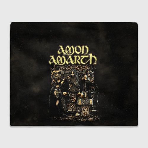 Плед Amon Amarth / 3D-Велсофт – фото 1