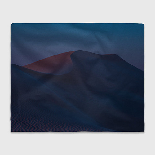 Плед Ночная пустыня дюна на рассвете / 3D-Велсофт – фото 1