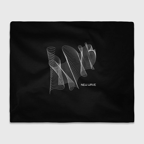 Плед Новая волнв / 3D-Велсофт – фото 1