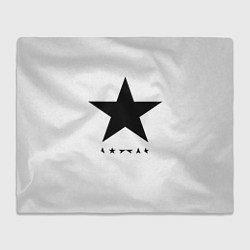 Плед флисовый Blackstar - David Bowie, цвет: 3D-велсофт