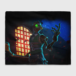 Плед флисовый Darwin Project спина Z, цвет: 3D-велсофт