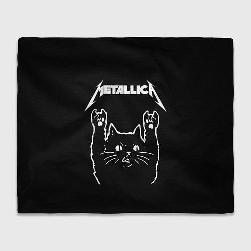 Плед METALLICA МЕТАЛЛИКА / 3D-Велсофт – фото 1
