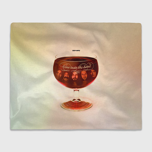 Плед Come Taste the Band - Deep Purple / 3D-Велсофт – фото 1