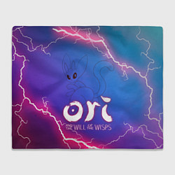 Плед флисовый Ori 18, цвет: 3D-велсофт