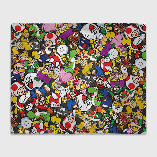 Плед Mario ALLSTARS / 3D-Велсофт – фото 1