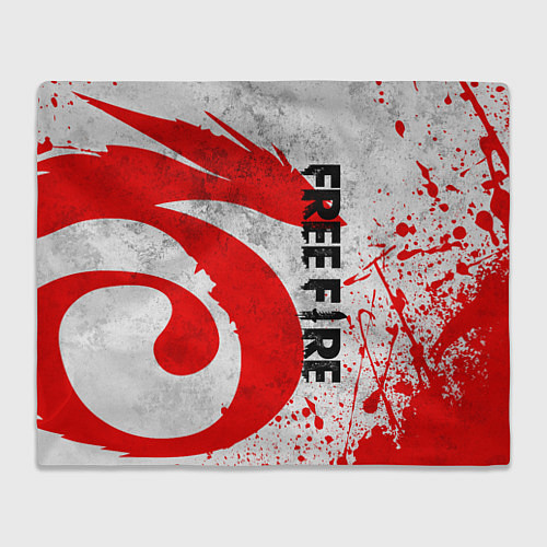 Плед GARENA FREE FIRE ЛОГО ИГРЫ, ДРАКОН / 3D-Велсофт – фото 1