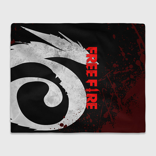 Плед GARENA FREE FIRE, ЛОГО ИГРЫ ДРАКОН / 3D-Велсофт – фото 1