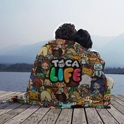 Плед флисовый Toca Life: Persons, цвет: 3D-велсофт — фото 2