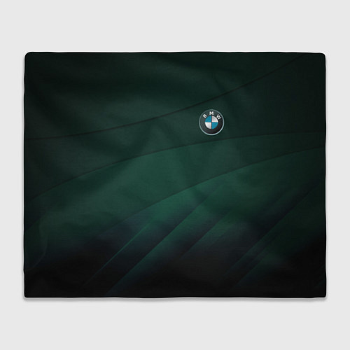 Плед GREEN BMW / 3D-Велсофт – фото 1