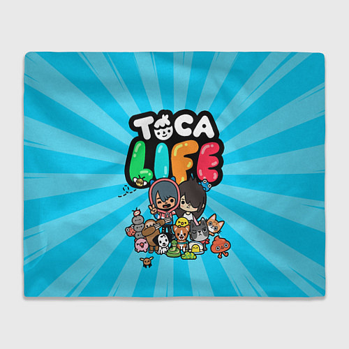 Плед Toca Life / 3D-Велсофт – фото 1