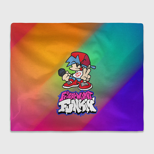 Плед BOYFRIEND FRIDAY NIGHT FUNKIN / 3D-Велсофт – фото 1