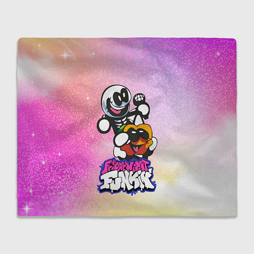 Плед Skid and Pump Friday Night Funkin / 3D-Велсофт – фото 1