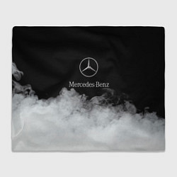 Плед флисовый Mercedes-Benz Облака, цвет: 3D-велсофт