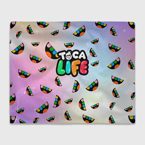 Плед Toca Life: Smile Logo / 3D-Велсофт – фото 1