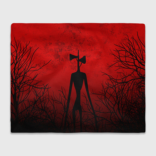 Плед СИРЕНОГОЛОВЫЙ В ТЁМНОМ ЛЕСУ / 3D-Велсофт – фото 1