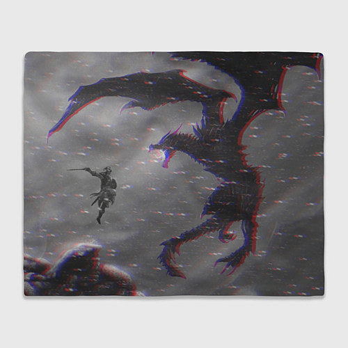 Плед Battle with dragon / 3D-Велсофт – фото 1