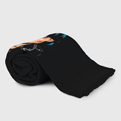 Плед флисовый Джоуи Рамон, цвет: 3D-велсофт — фото 2