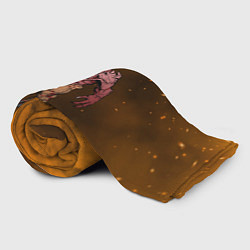 Плед флисовый BARON DOOM БАРОН МОНСТЕР спина, цвет: 3D-велсофт — фото 2