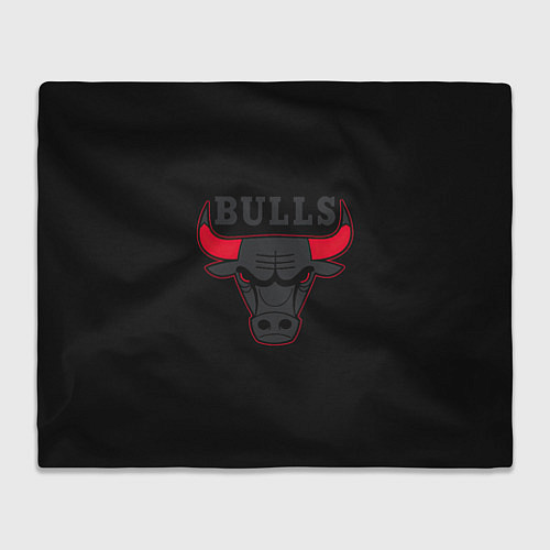 Плед CHICAGO BULLS ЧИКАГО БУЛЛС ЯРОСТЬ БЫКА / 3D-Велсофт – фото 1