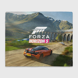 Плед флисовый Forza Horizon 5, игра, цвет: 3D-велсофт