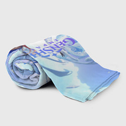 Плед флисовый Гань Юй - Геншин импакт, цвет: 3D-велсофт — фото 2