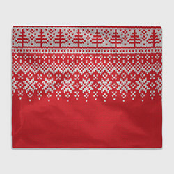 Плед Knitted Pattern
