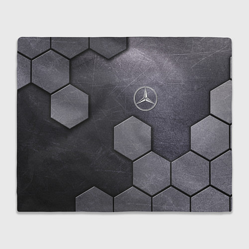 Плед Mercedes-Benz vanguard pattern / 3D-Велсофт – фото 1