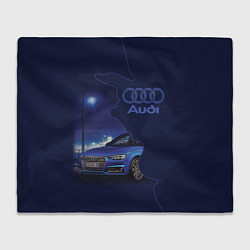 Плед AUDI лого