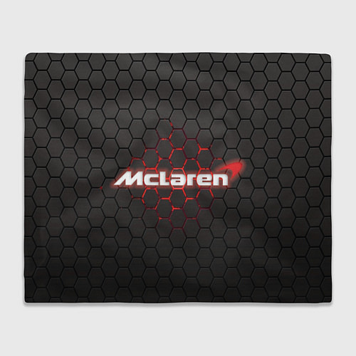 Плед McLaren carbon theme / 3D-Велсофт – фото 1