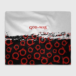 Плед God of War Logo Pattern