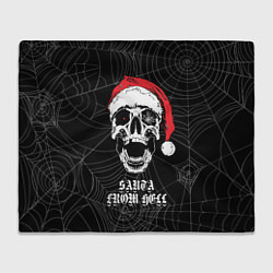 Плед Santa Сlaus from hell