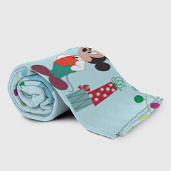 Плед флисовый Mickeys Gifts, цвет: 3D-велсофт — фото 2