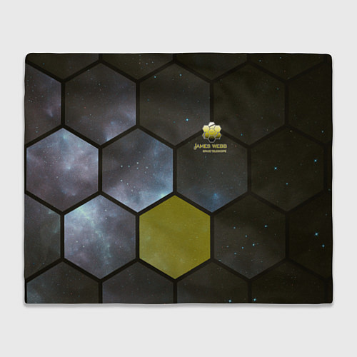 Плед JWST space cell theme / 3D-Велсофт – фото 1
