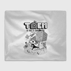 Плед флисовый TOEM A PHOTO ADVENTURE, цвет: 3D-велсофт