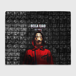 Плед БУМАЖНЫЙ ДОМ, LA CASA DE PAPEL BELLA CIAO