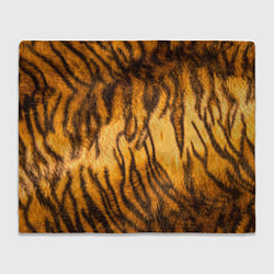 Плед флисовый Шкура тигра 2022, цвет: 3D-велсофт
