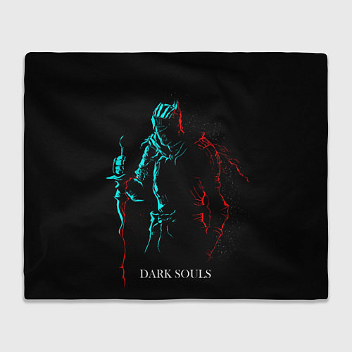 Плед Dark Souls NEON Силуэт / 3D-Велсофт – фото 1