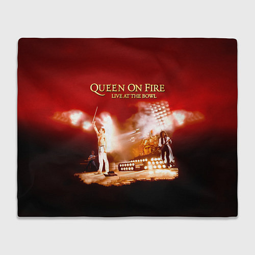 Плед Queen on Fire - Live at the Bowl / 3D-Велсофт – фото 1